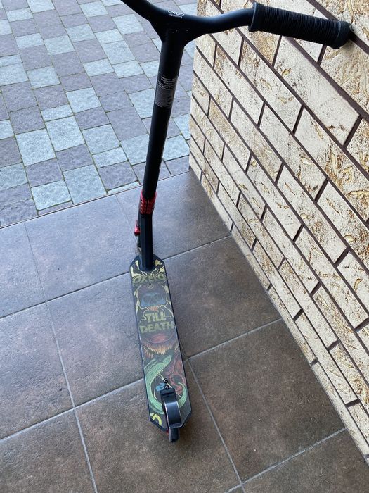 Самокат трюковий Oxelo Freestyle MF 1.8 Plus Black (чорний)