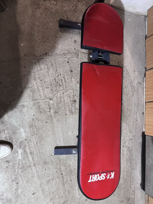 Ławeczka treningowa regulowana k-sport