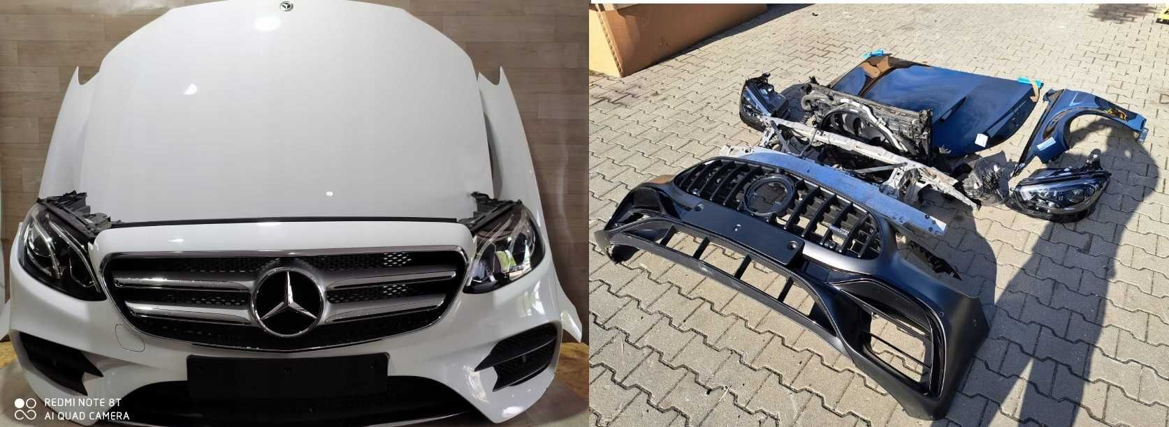 Mercedes  E W212 W213 бампер передній, задній, розборка