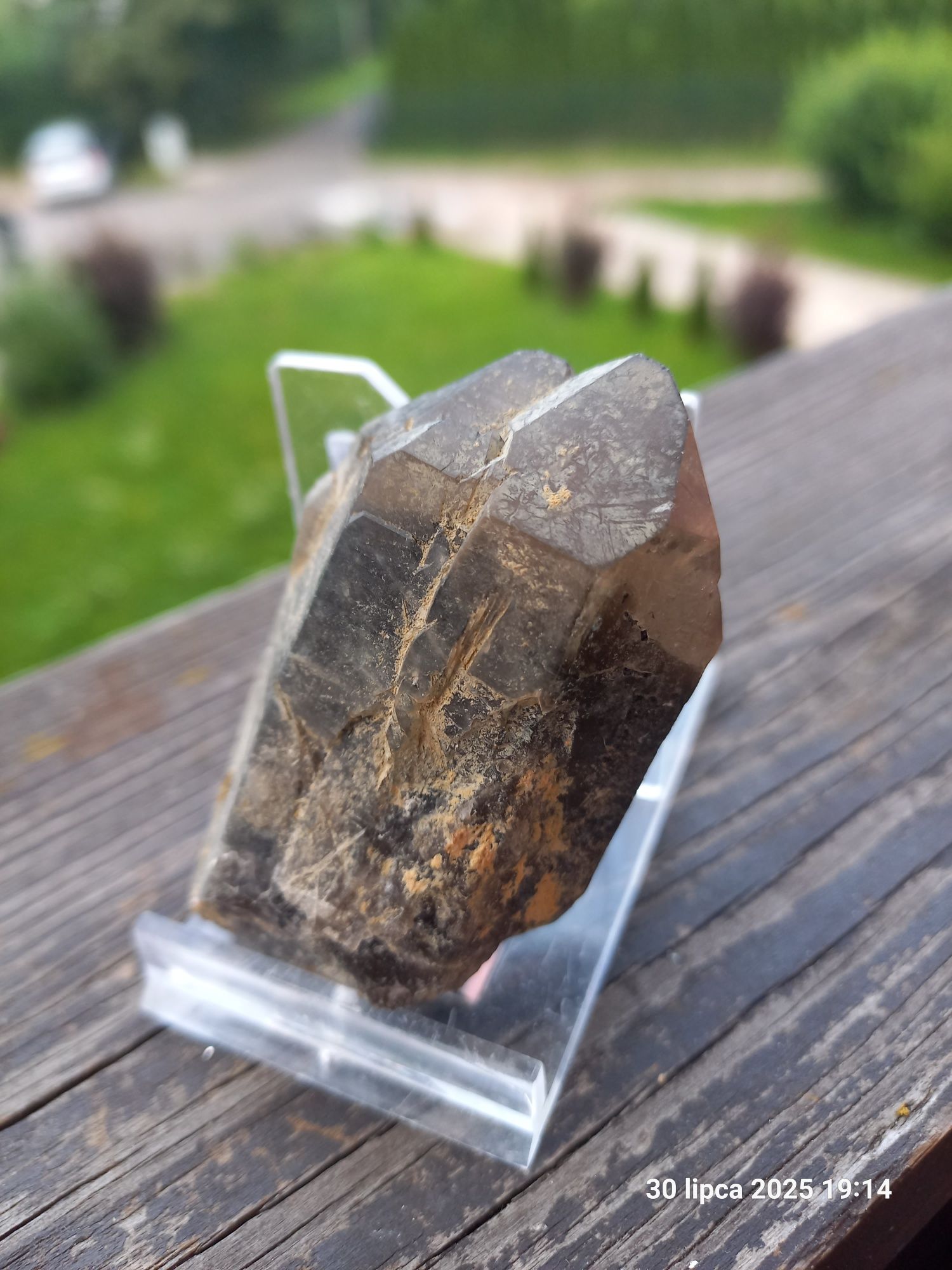 Minerały kwarc dymny