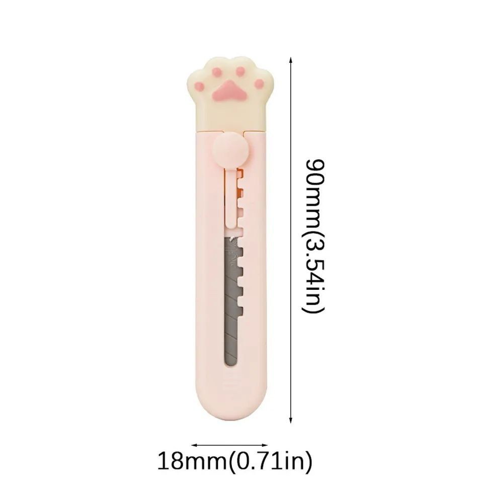 Канцелярський ніж Лапка котика ніж для посилок милий канцелярський ніж