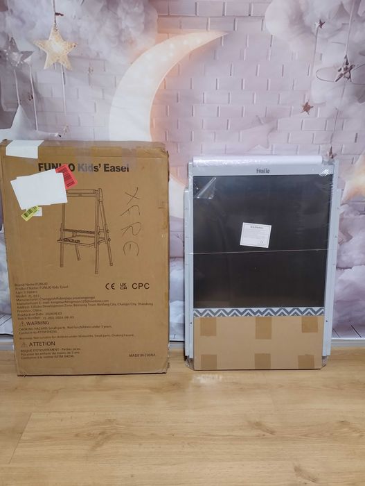 Funlio Sztaluga artystyczna dla dzieci z papierem magnesami koszami