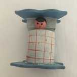 Miniatura berço / cama,brinquedo de madeira