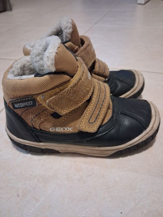 Buty zimowe Geox skóra!