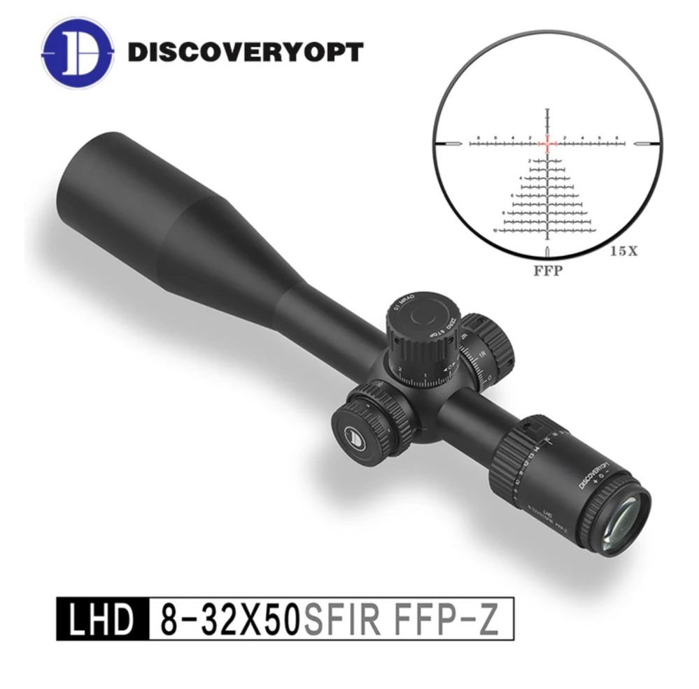 Оптический прицел DISCOVERY LHD-NV 8-32X50SFIR FFP Zero Stop