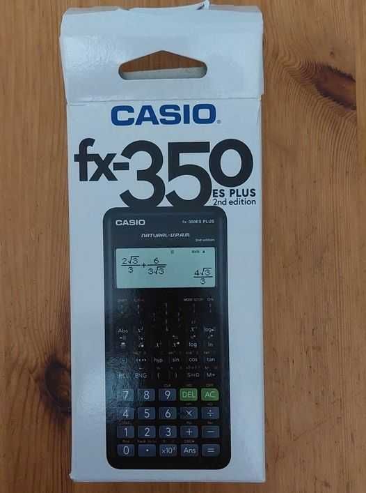 Kalkulator naukowy CASIO fx350es plus 2nd edition