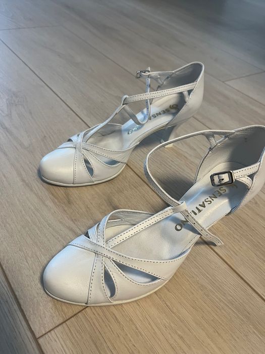 Buty damskie ślubne Sensatiano