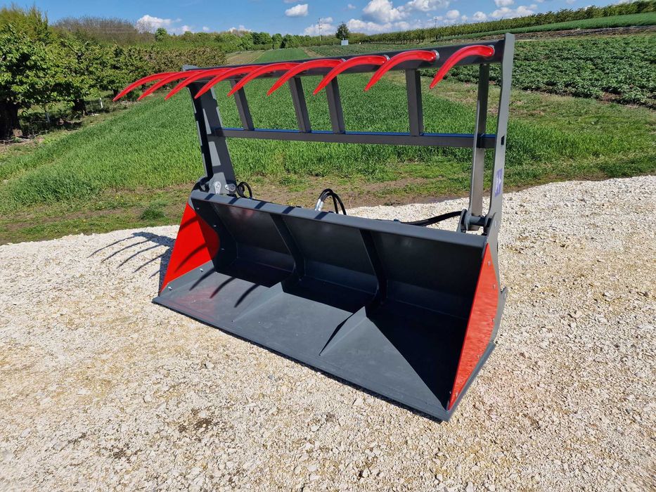 Łyżko-krokodyl do tura ładowacza Mocny 2m Euroramka JCB Merlo Faucheux