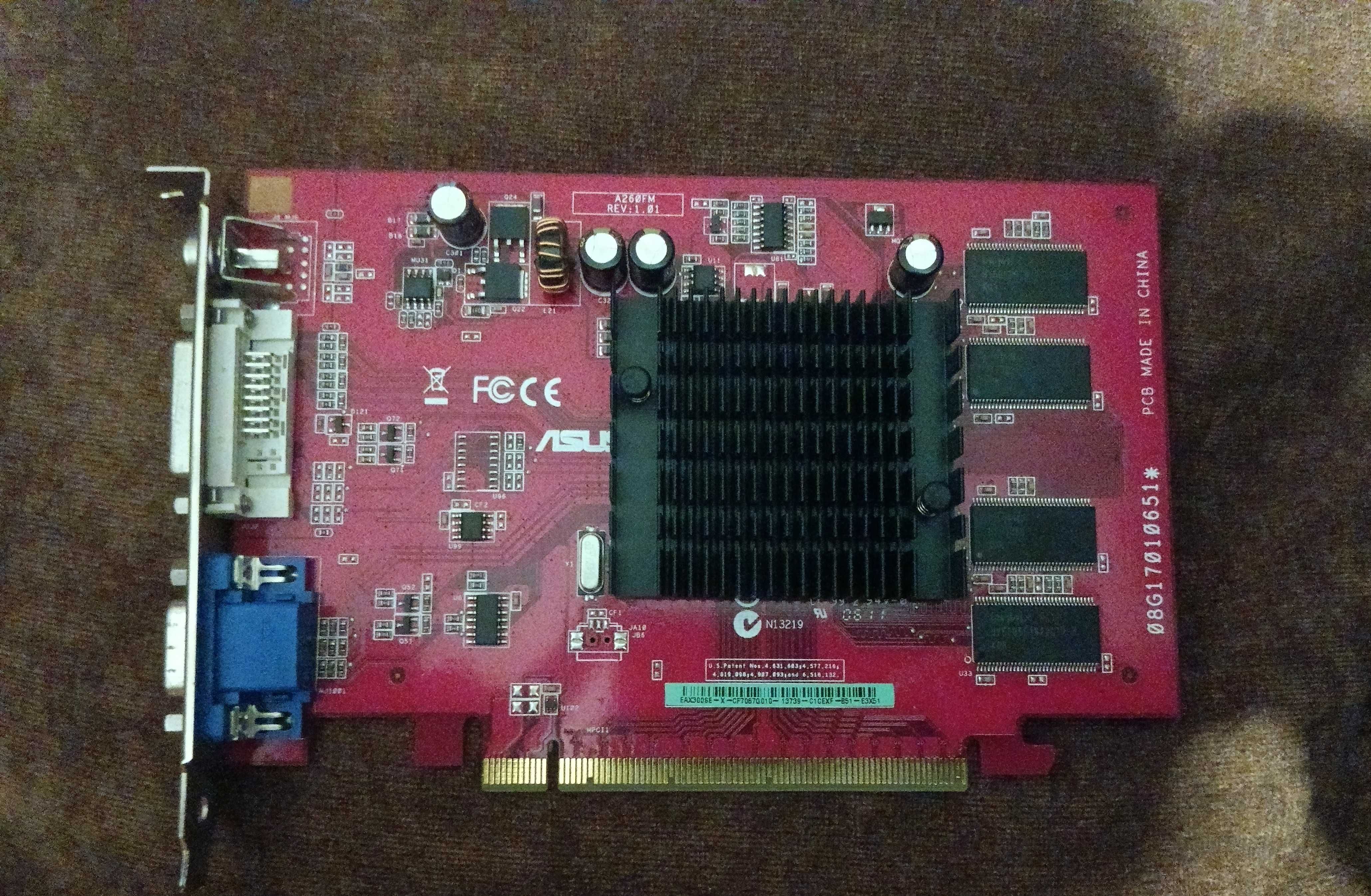 Відеокарта EAX300SE + Intel Celeron D326 + оперативна пам'ять