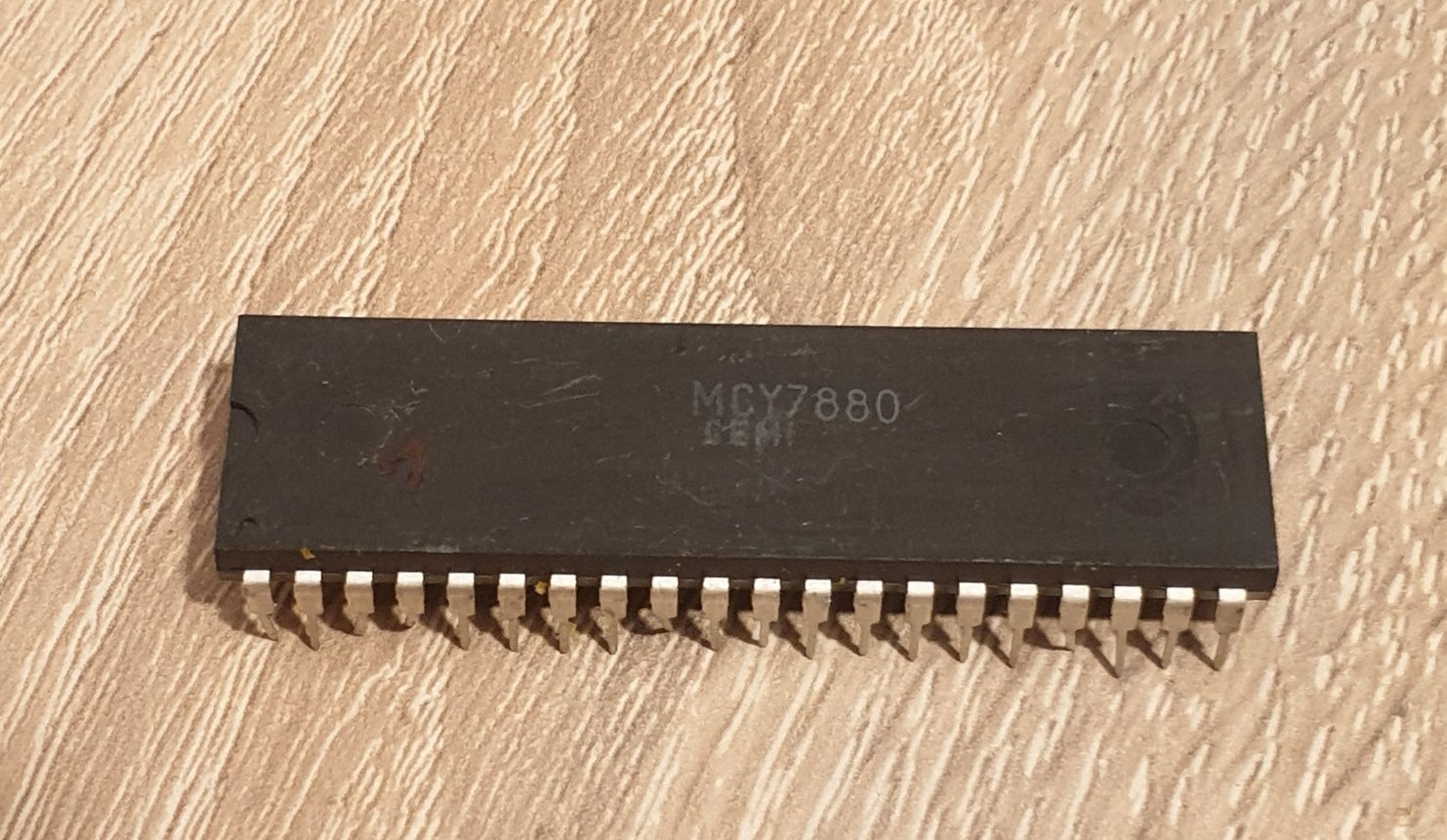 MCY7880 mikroprocesor układ scalony CEMI  procesor Intel 8080 elwro