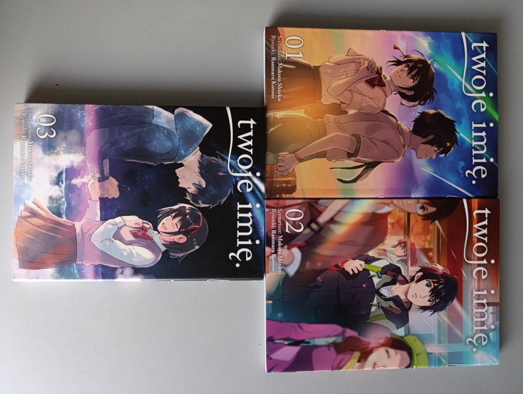 Twoje imię - tomy 1-3