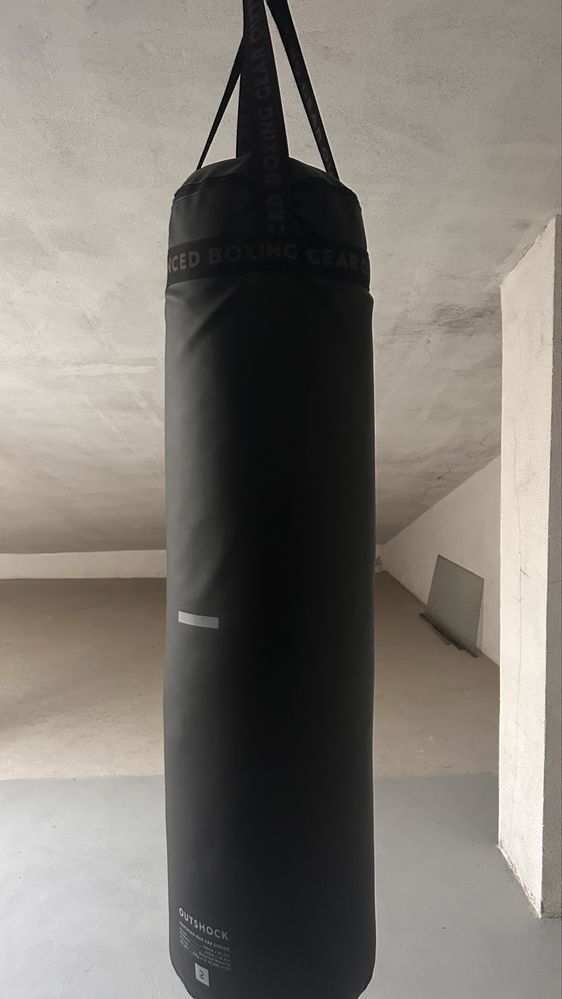 Saco Boxe + Luvas Dephender Sniper 10