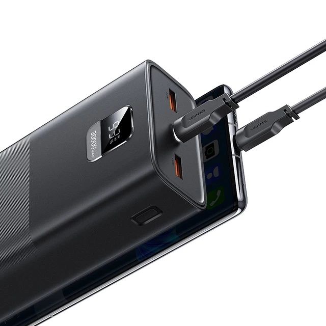 Powerbank USAMS 30000mAh 65Вт Повербанк /павербанк /павербенк 65w