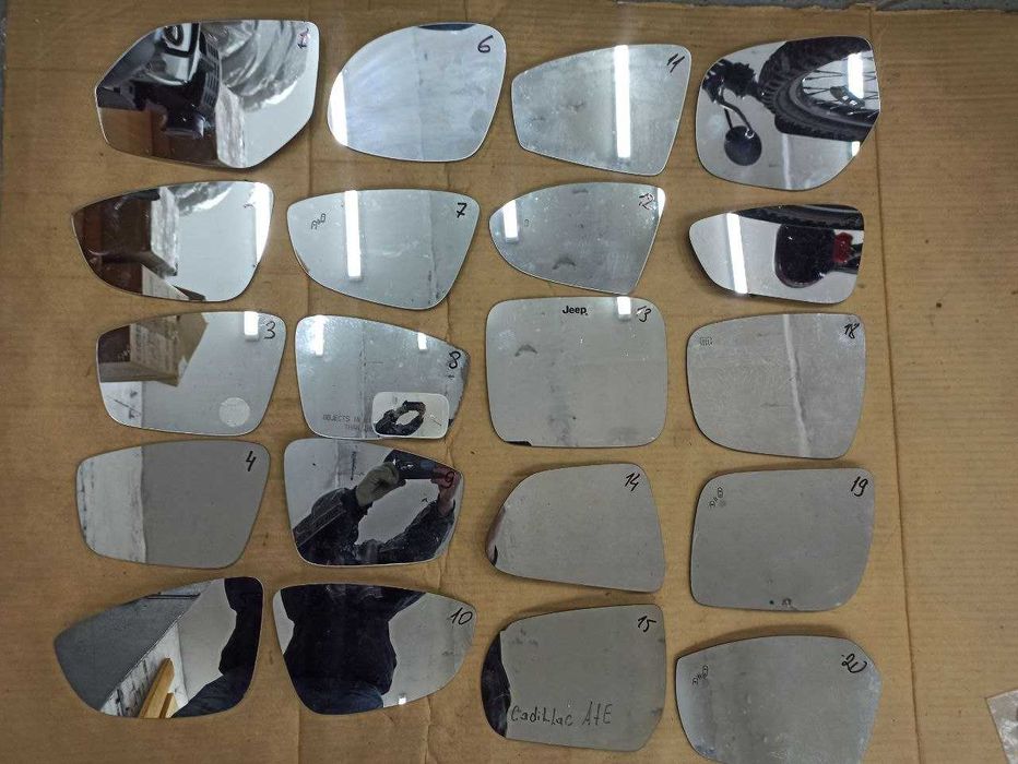 Зеркала-Корпус, зеркальные элементы, вкладыши автомобильных зеркал.