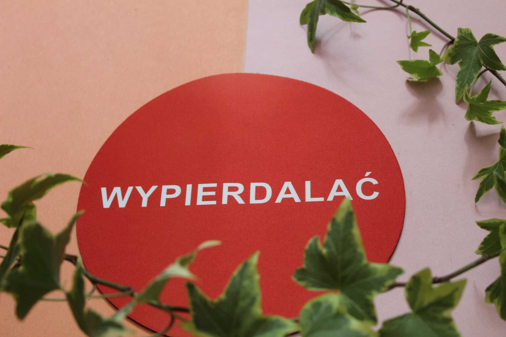 Podkładka pod mysz z napisem