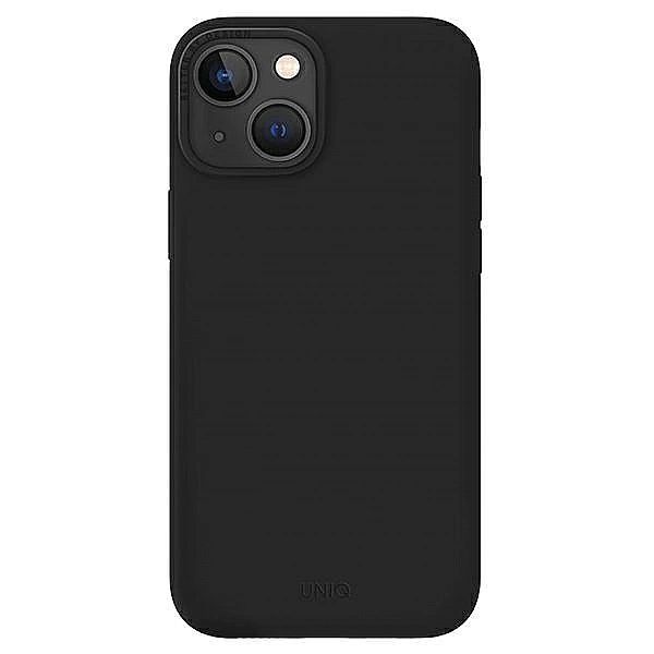 Etui Uniq Lino na iPhone 14 Plus - czarne