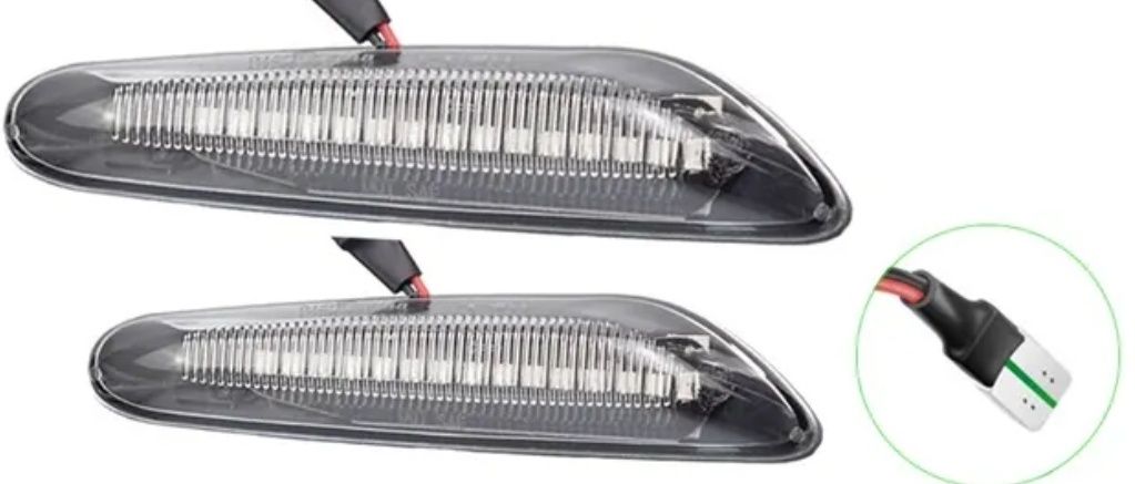 Piscas laterais led bmw