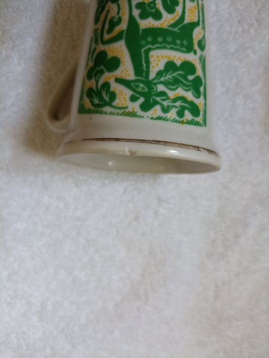 Чашки 4шт фарфор та ваза