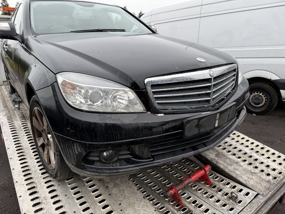 Mercedes w204 Przed Lift Przód Kompletny Maska Zderzak Błotnik