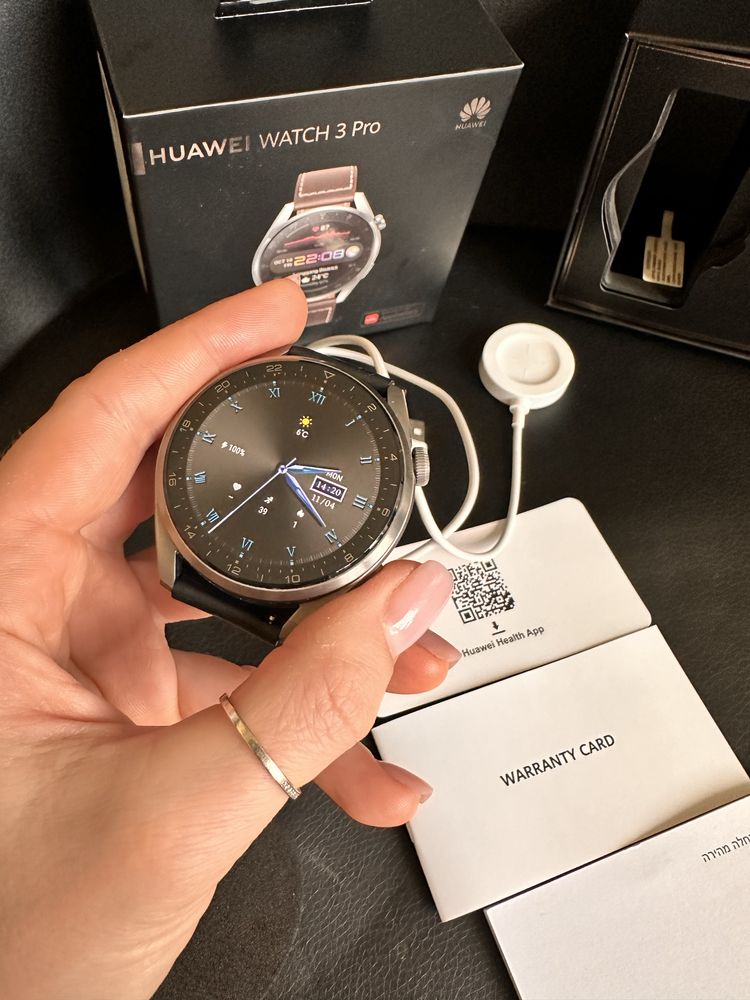 Смарт годинник HUAWEI WATCH 3 pro  classic titanium