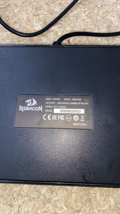 KLAWIATURA mechaniczna redragon