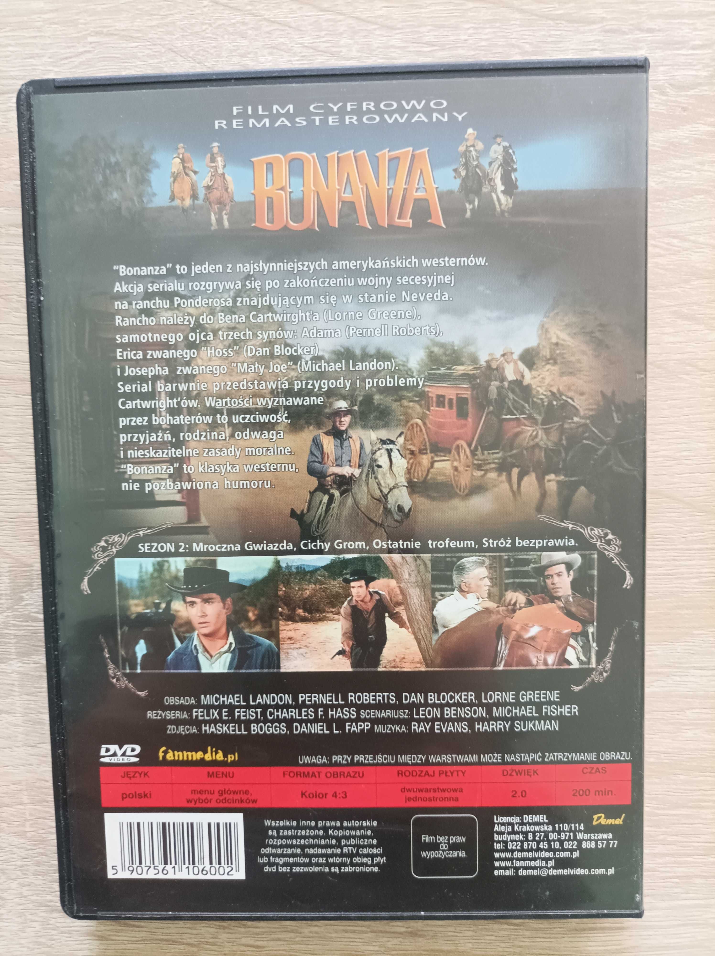 Film DVD Bonanza Sezon 2