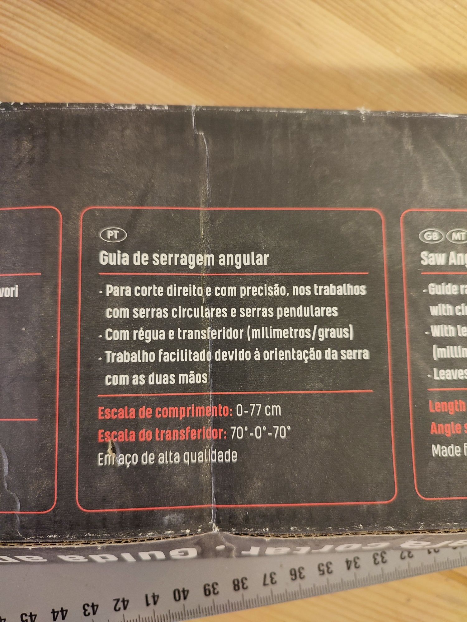 Guia de corte angular Parkside