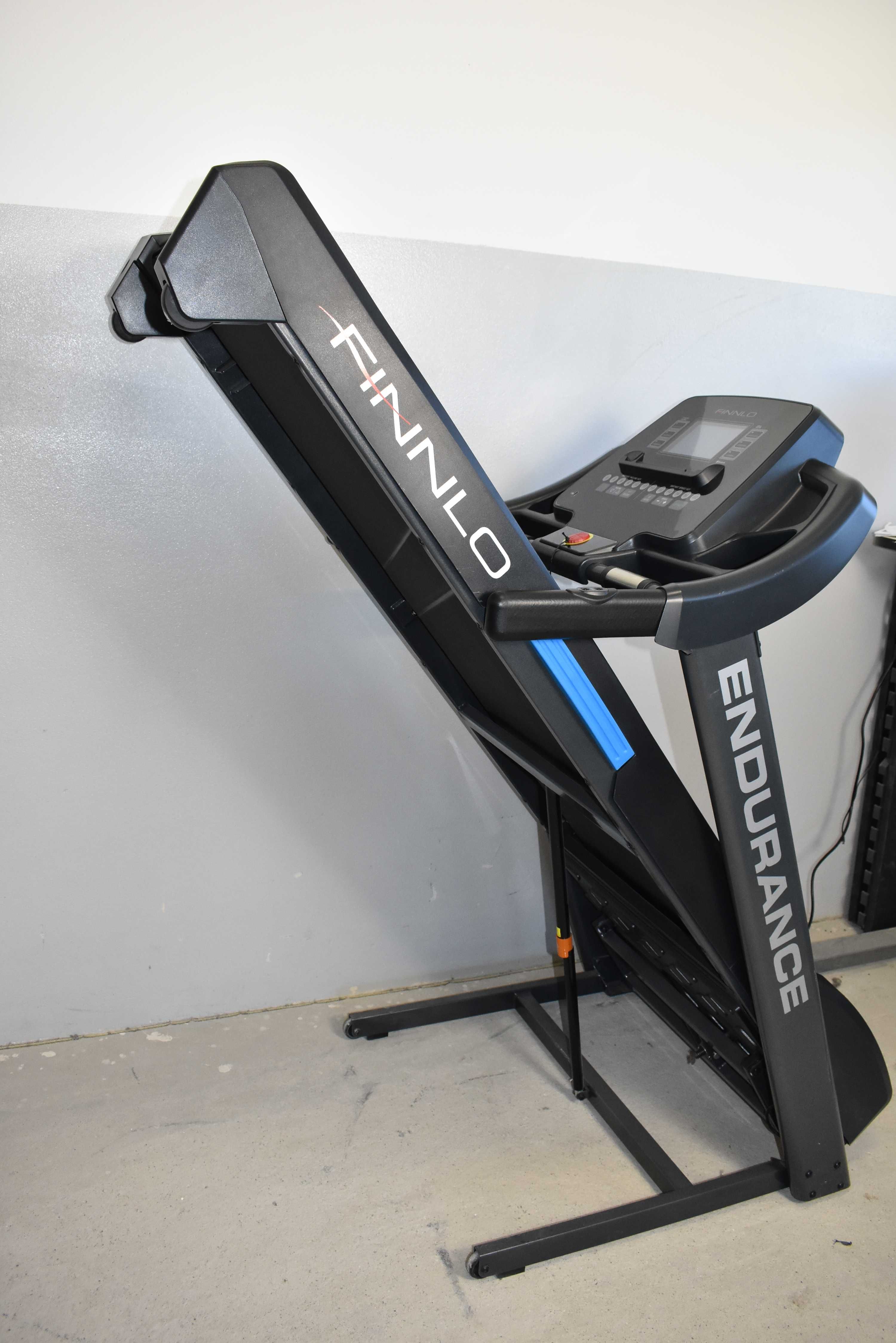 FINNLO ENDURANCE BT mocna stabilna bieżnia do 160kg + DUŻY PAS wysyłka