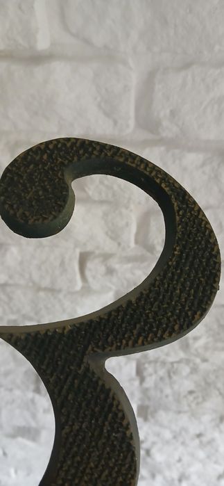 Numer na dom 3 metal