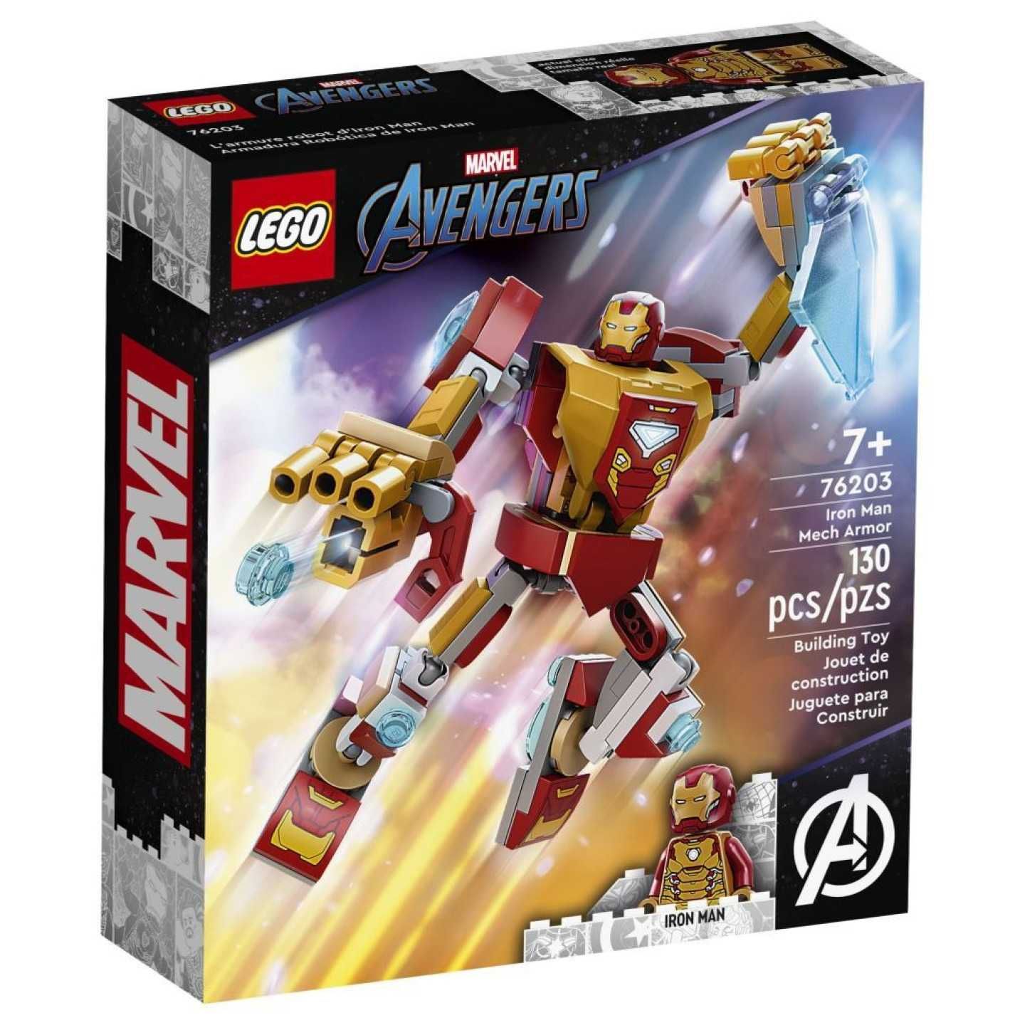 Lego Super Heroes 76203 Броня робота Железного человека. В наличии