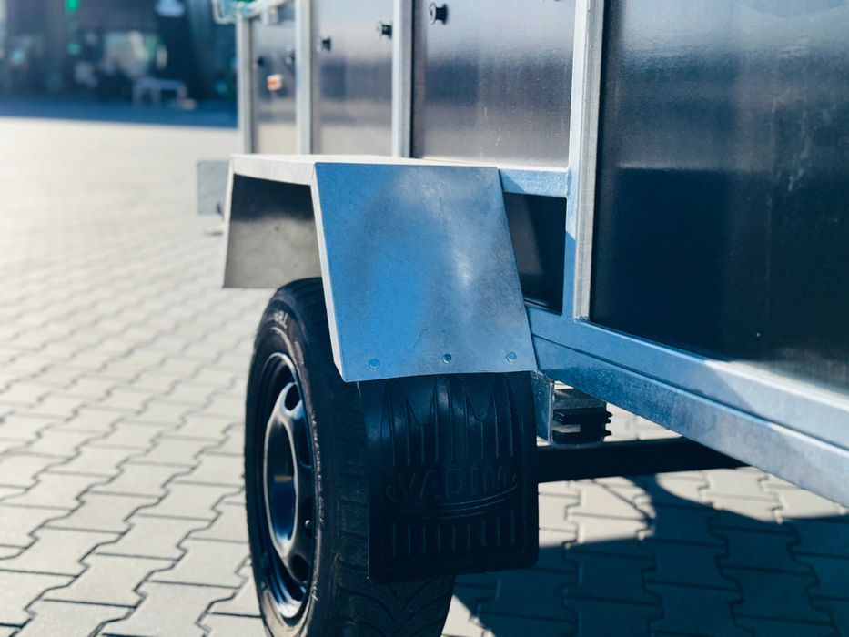 Прицеп легковий / причіп фанерний 2.3×1.32×0.5 УСИЛЕНИЙ ОЦИНКОВАНИЙ