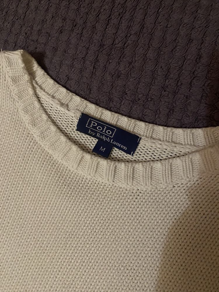 Ralph Lauren оригинал белый свитер