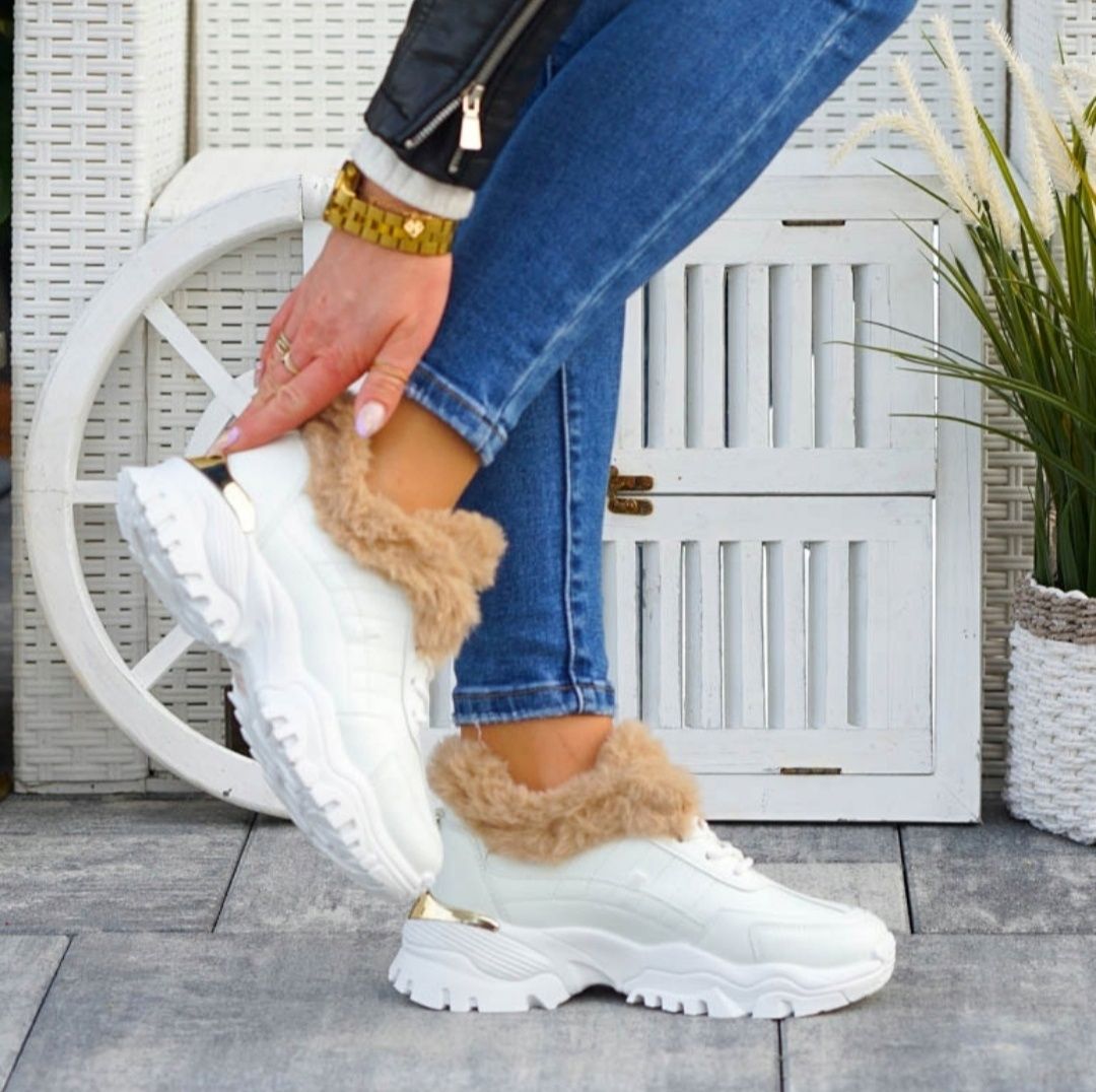 36 37 38 sneakersy 39 40 41 adidasy zimowe z futerkiem sportowe futerk