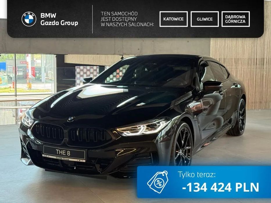 BMW Seria 8 840d xDrive Gran Coupe | 340 KM | Pakiet M Sport Pro | Kamer 360