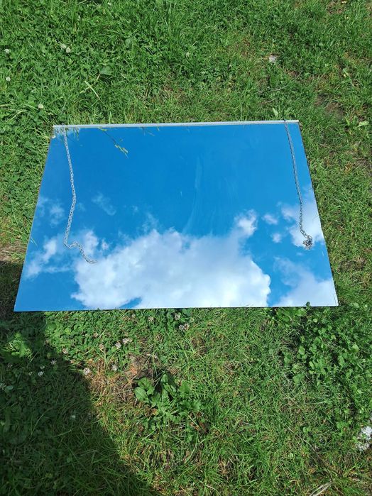 Lustro z łańcuchami 100 x 80 cm