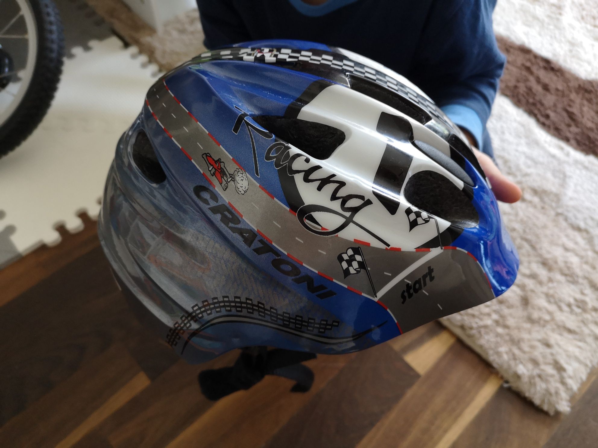 Sprzedam kask dziecięcy rowerowy Cratoni C-kid r 49-53