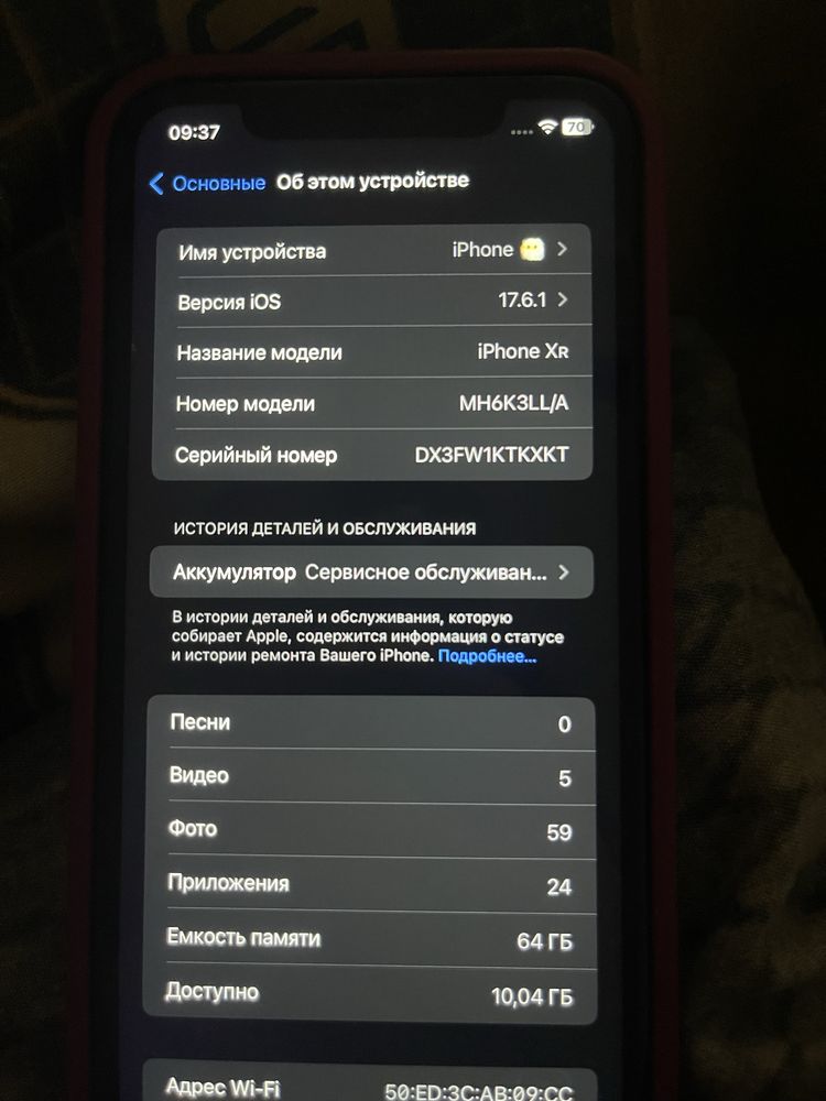 iPhone Xr 64gb 79%акб r-sim