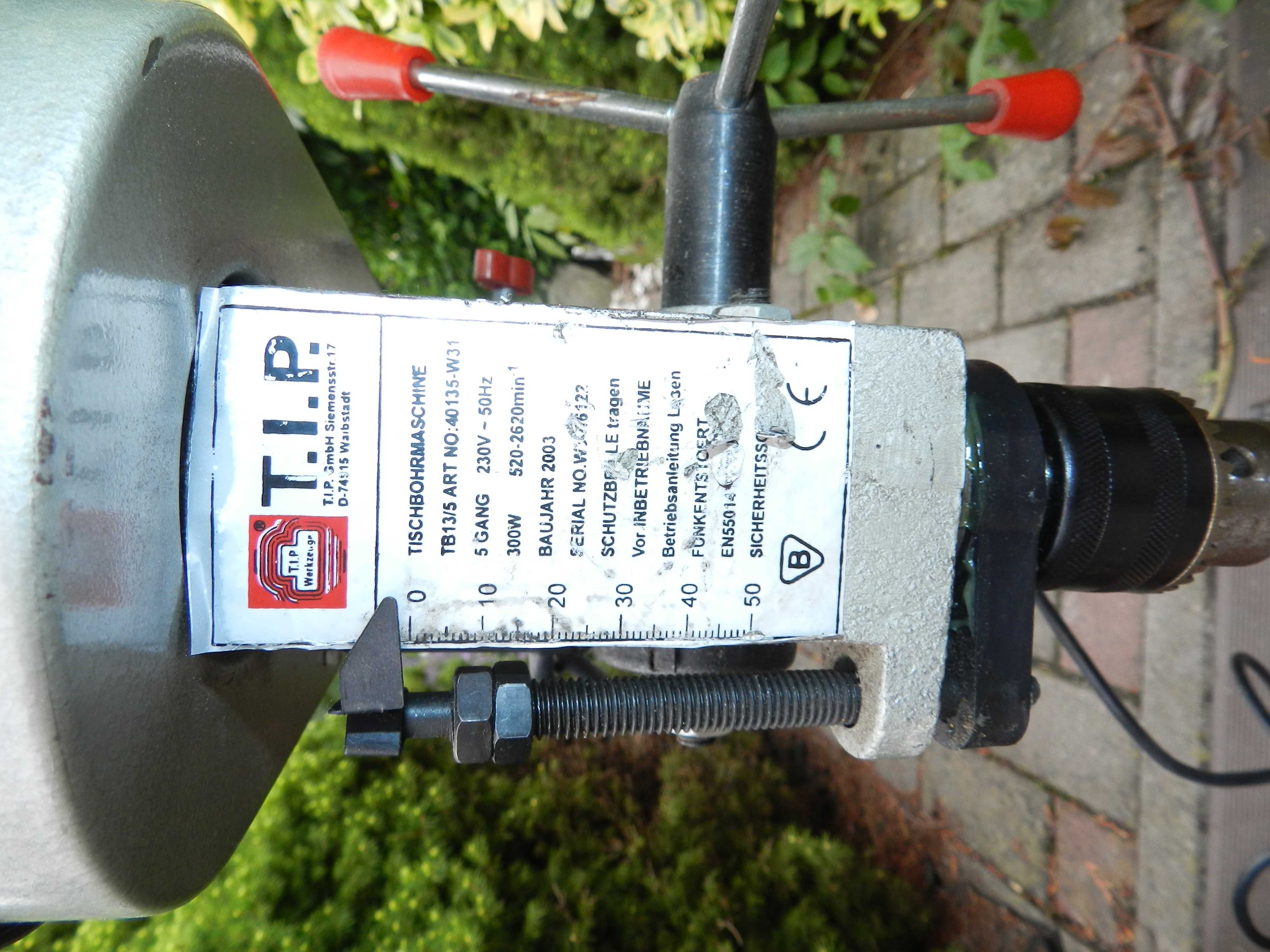 Wiertarka stołowa niemiecka ,waga 20 kg