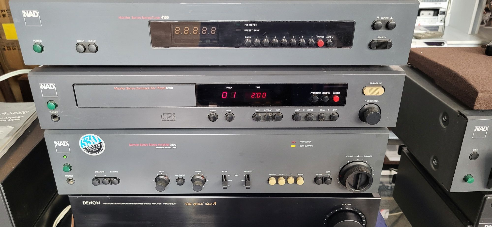 NAD 3100 ,CA 5100,Tuner 4100 zestaw