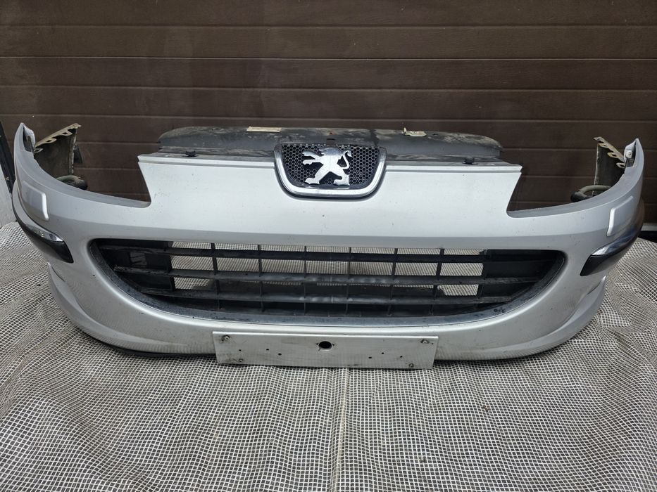 Peugeot 407 zderzak przód pod Xenon spryskiwacze kompletny kod EZRC
