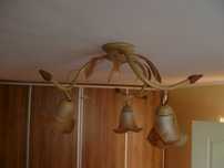 Żyrandol lampa sufitowa 3 punktowa plus  kinkiet stan idealny jak nowy