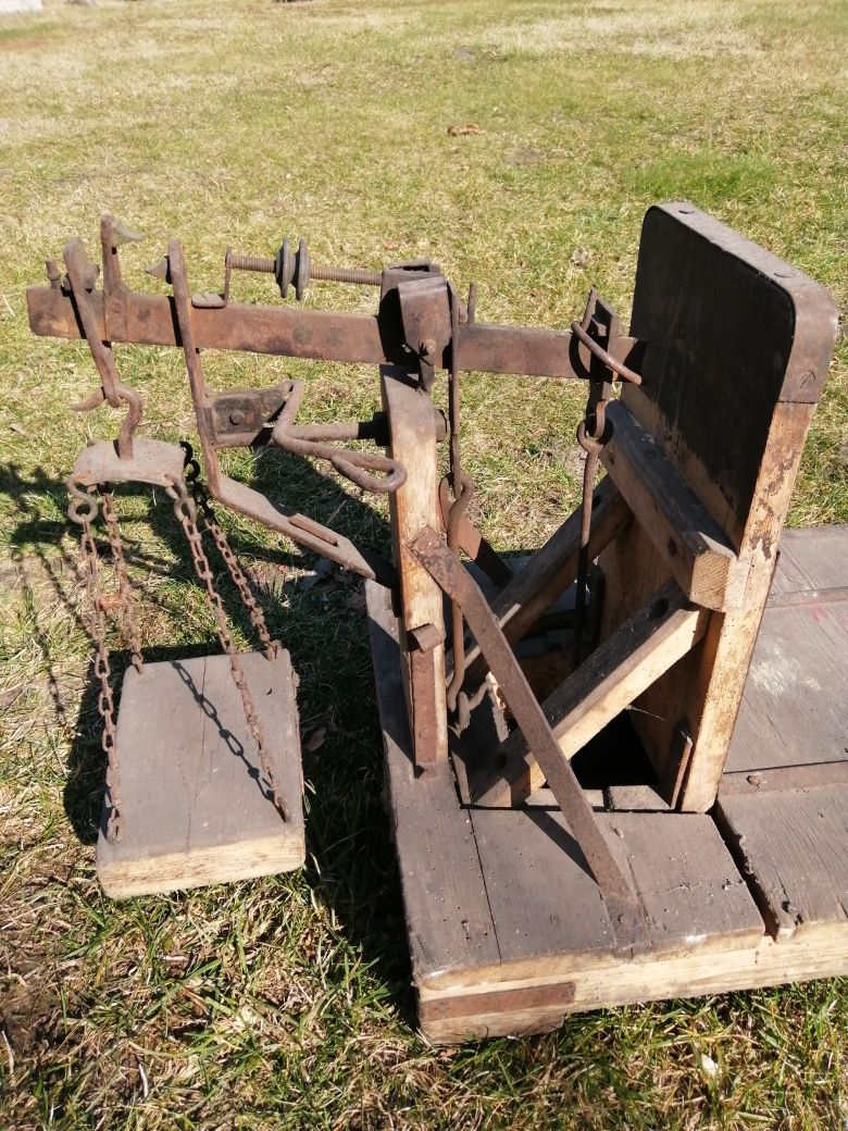Waga stara zabytkowa, niemiecka 1932