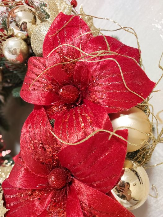 Різдвяний вінок на двері