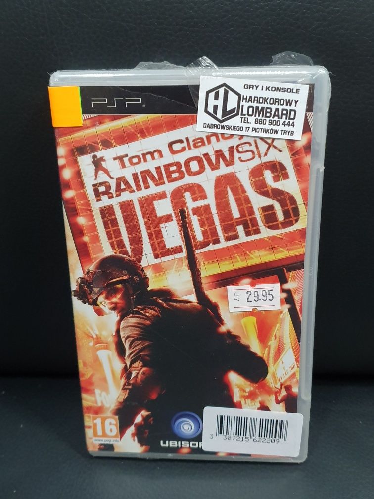 Gra gry psp portable Tom Clancy's Rainbow Six Vegas nowa