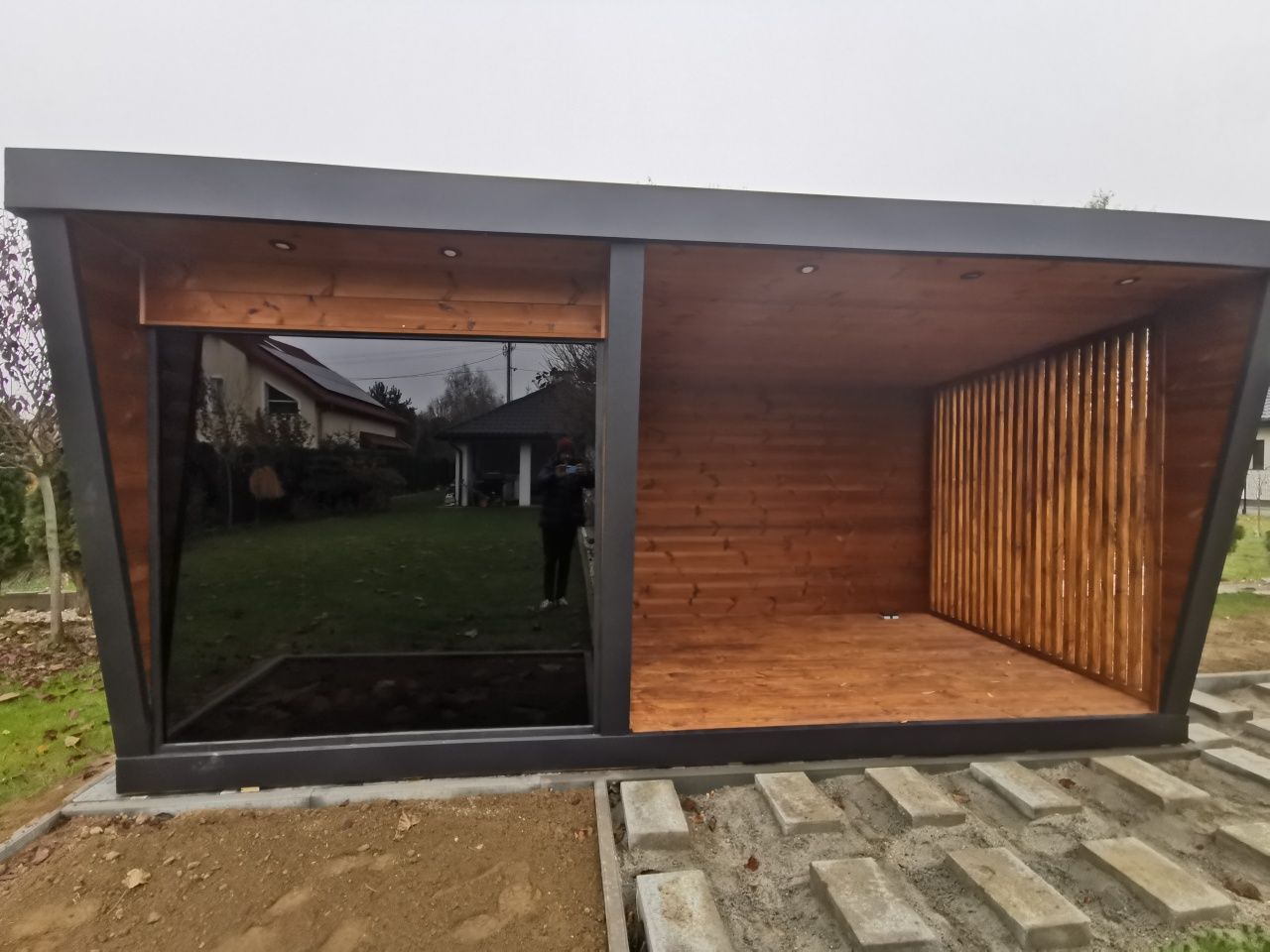 Sauna ogrodowa premium 2,3x5,2m termo  Piec JBL raty Leasing

29 000