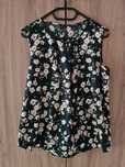 Elegancka bluzka Orsay w kwiaty do pracy biura 38 M