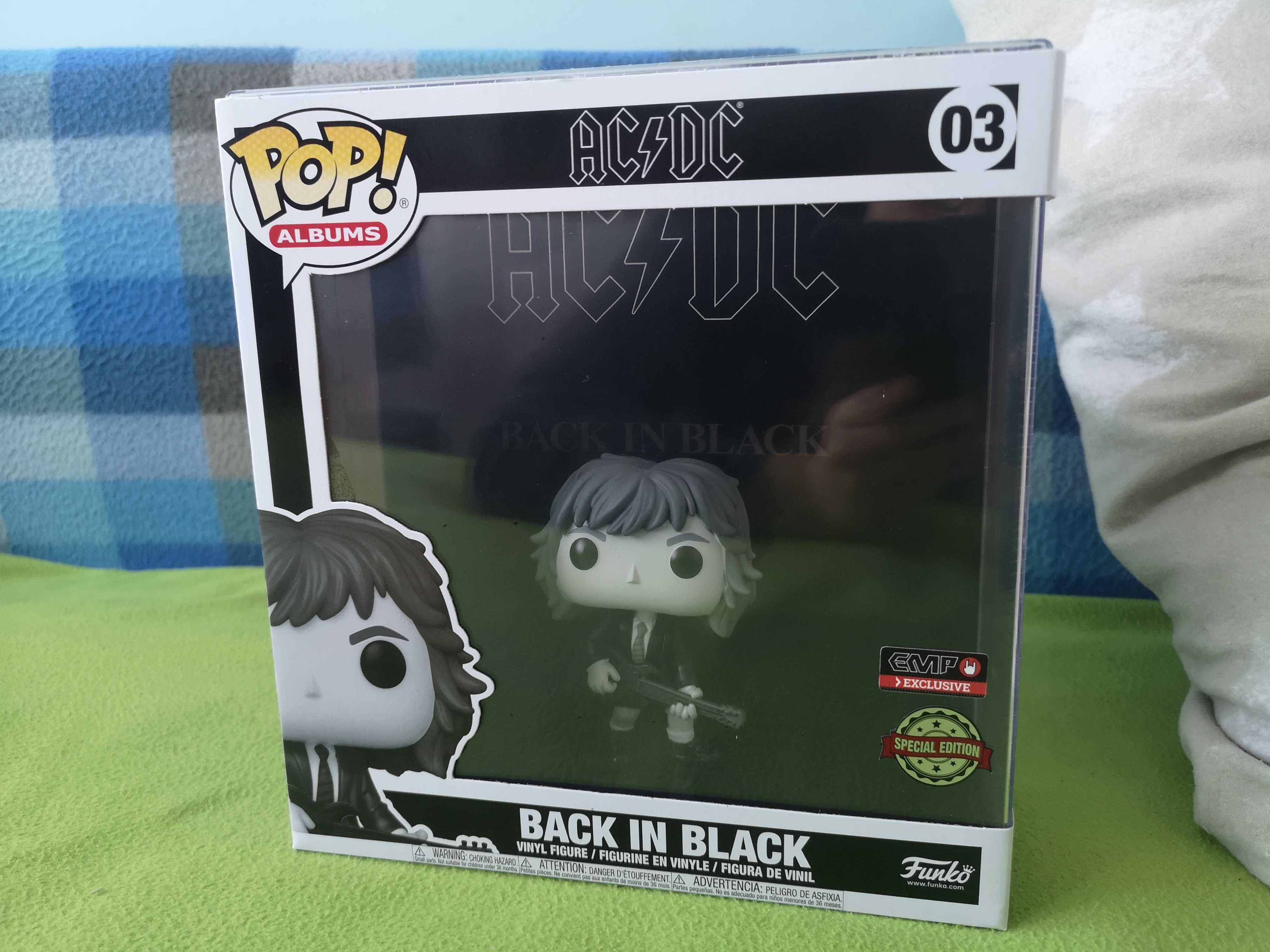 Funko Pop AC/DC Back in Black Cover 03 special edition exclusive 10/10
