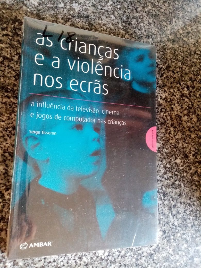 Livro As crianças e a violência nos ecrãs