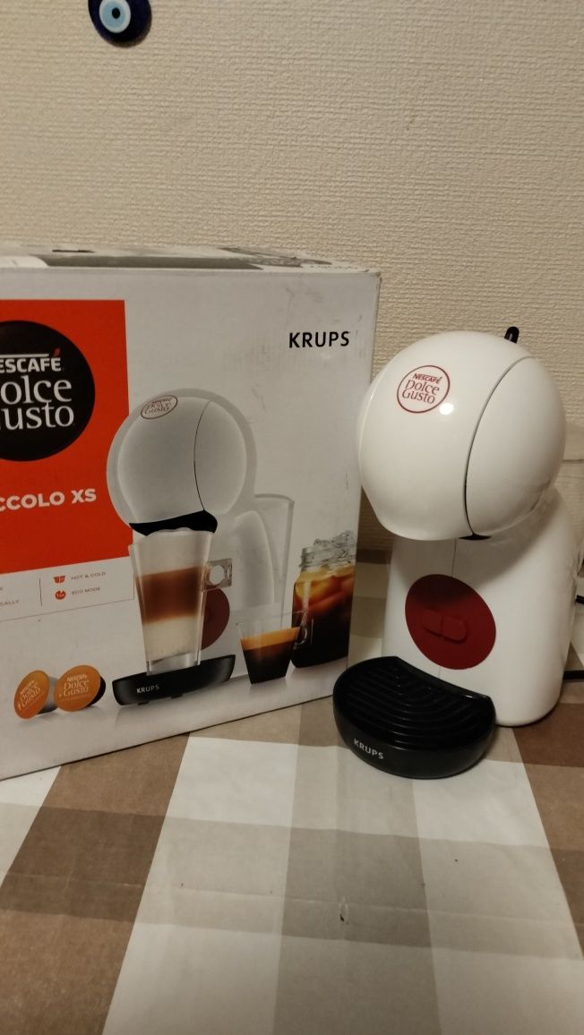 Капсульна кавоварка еспресо Krups Nescafe Dolce Gusto Piccolo XS White