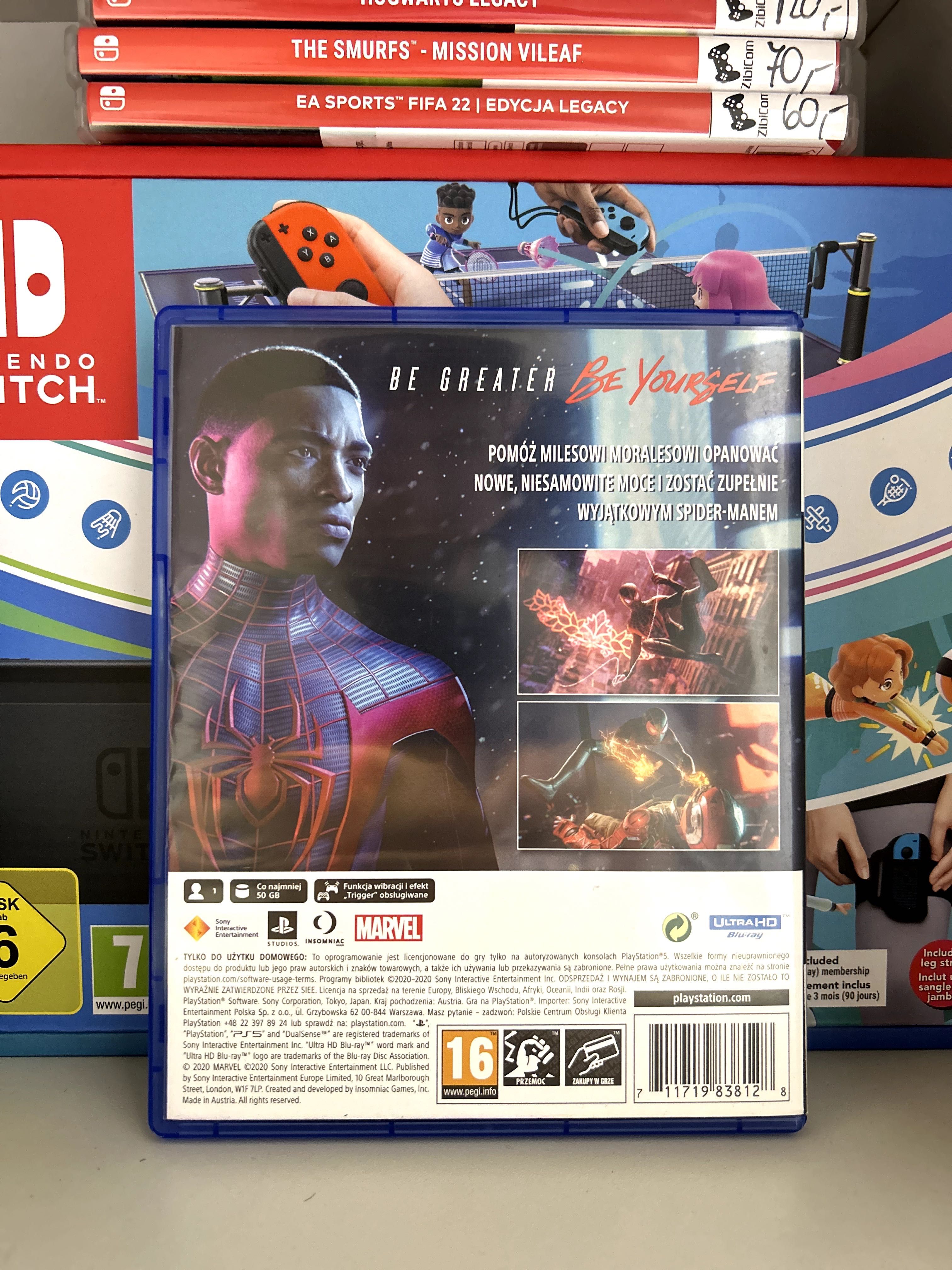 Marvel Spider-Man Miles Morales | PL |PS5|Sklep|Kraków|Wysyłka|Wymiana